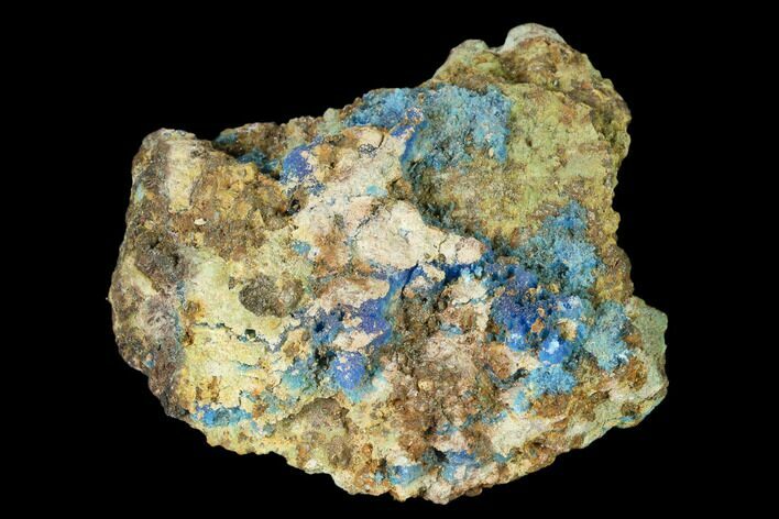 Vibrant Blue Chalcanthite - Mina Ojuela, Mexico #136846
